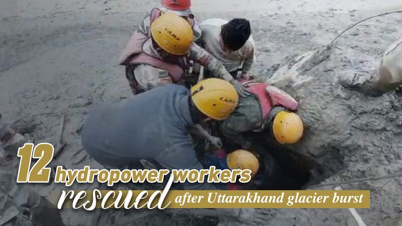 12_Trabajadores_Rescatados_Despue_s_de_Enorme_Inundacio_n_por_Rotura_de_Glaciar_del_Himalaya_en_India video poster