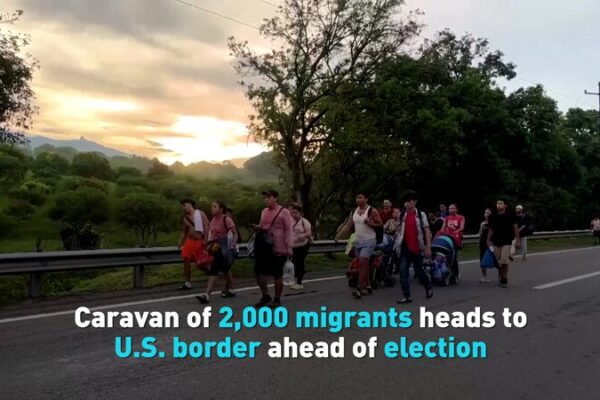 2,000 migrantes viajan hacia la frontera de EE. UU. antes de las elecciones presidenciales 2_000_migrantes_viajan_hacia_la_frontera_de_EE__UU__antes_de_las_elecciones_presidenciales video poster