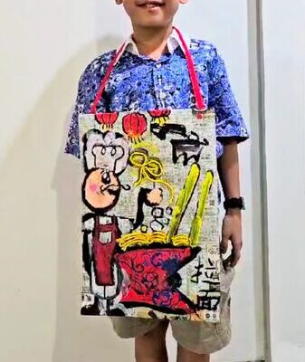 Artista indonesio de 7 años da vida a los fideos chinos con “La Mian” 🎨🍜 Artista_indonesio_de_7_an_os_da_vida_a_los_fideos_chinos_con__La_Mian____