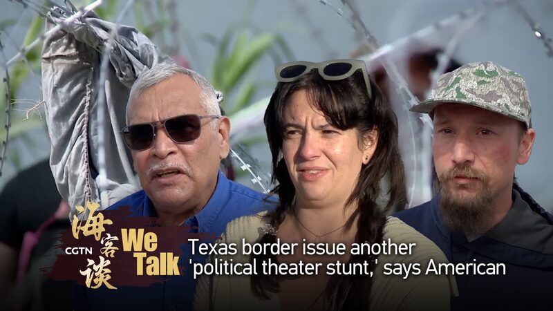 Aumentan_las_Tensiones_en_la_Frontera_de_Texas__Los_Locales_lo_Llaman__Teatro_Poli_tico___ video poster
