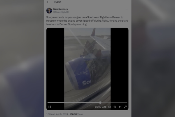 Cubierta del motor cae de un Boeing 737 de Southwest durante el despegue; la FAA investiga Cubierta_del_motor_cae_de_un_Boeing_737_de_Southwest_durante_el_despegue__la_FAA_investiga
