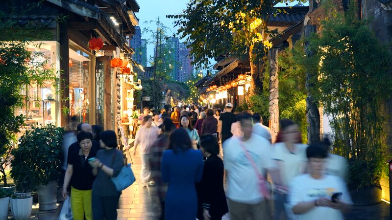 El_Callejo_n_Kuanzhai_de_Chengdu_brilla_en_un_video_hipno_tico_de_time_lapse__ video poster
