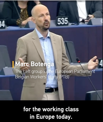 El eurodiputado Marc Botenga desafía a von der Leyen: ‘Esta Europa nunca será nuestra’ El_eurodiputado_Marc_Botenga_desafi_a_a_von_der_Leyen___Esta_Europa_nunca_sera__nuestra_ video poster