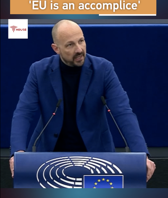 Eurodiputado_belga_denuncia_la_postura_de_la_UE___La_UE_es_co_mplice_ video poster