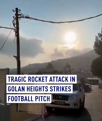 Israel_promete_respuesta_despue_s_de_que_12_nin_os_murieran_en_ataque_con_cohetes_en_los_Altos_del_Gola_n video poster