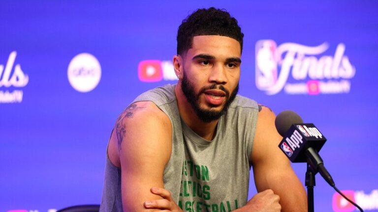 Jayson Tatum enfrenta la presión antes de las Finales de la NBA contra los Mavericks Jayson_Tatum_enfrenta_la_presio_n_antes_de_las_Finales_de_la_NBA_contra_los_Mavericks