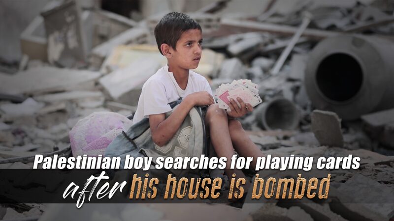 Nin_o_palestino_regresa_a_casa_bombardeada_en_Gaza_para_recuperar_sus_cartas_de_juego video poster