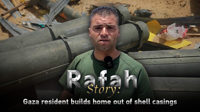 Residente_de_Gaza_construye_hogar_con_casquillos_en_medio_del_conflicto_en_curso video poster