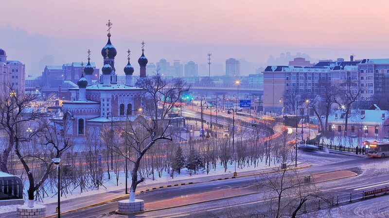El_Puente_Jihong_de_Harbin_Brilla_Antes_de_los_Juegos_Asia_ticos_de_Invierno video poster
