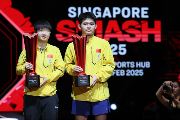 Las estrellas chinas Sun Yingsha y Lin Shidong triunfan en el WTT Singapore Smash 🏓✨ Las_estrellas_chinas_Sun_Yingsha_y_Lin_Shidong_triunfan_en_el_WTT_Singapore_Smash___