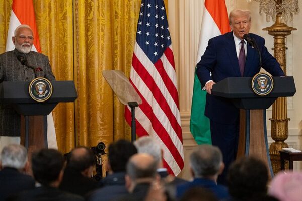 Trump critica los altos aranceles de India, promete gravámenes recíprocos y un aumento en las ventas militares 🇺🇸🤝🇮🇳 Trump_critica_los_altos_aranceles_de_India__promete_grava_menes_reci_procos_y_un_aumento_en_las_ventas_militares______