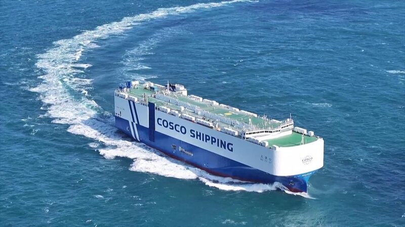 Portaautos de 8,600 vehículos que rompe récords establece un nuevo hito en la construcción naval