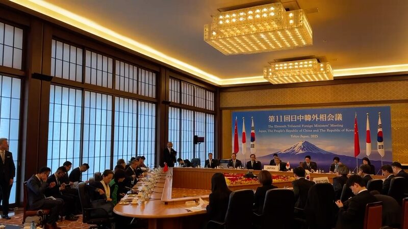 Wang_Yi_lidera_la_Cumbre_Trilateral_en_Tokio video poster