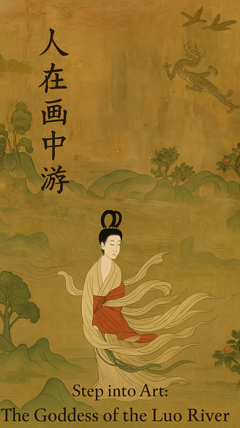 Entra en el Arte: La Diosa del Río Luo Cobra Vida con Magia de IA video poster