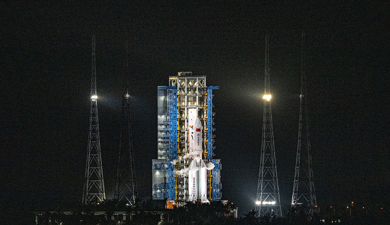 El continente chino lanza un nuevo grupo de satélites de internet