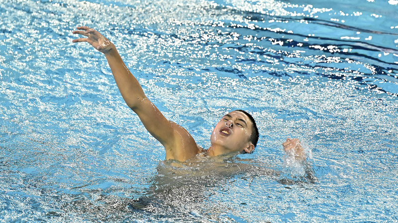 Guo Muye brilla con su segundo oro en la Copa Mundial de Natación Artística