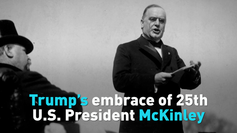 Trump Invoca la Era de McKinley para la Visión de una 'Gran América' video poster