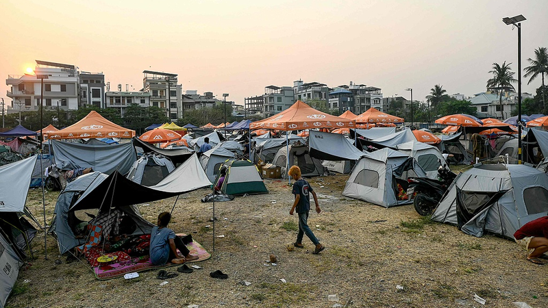 Terremoto en Myanmar: Unidos en Silencio y Acción video poster