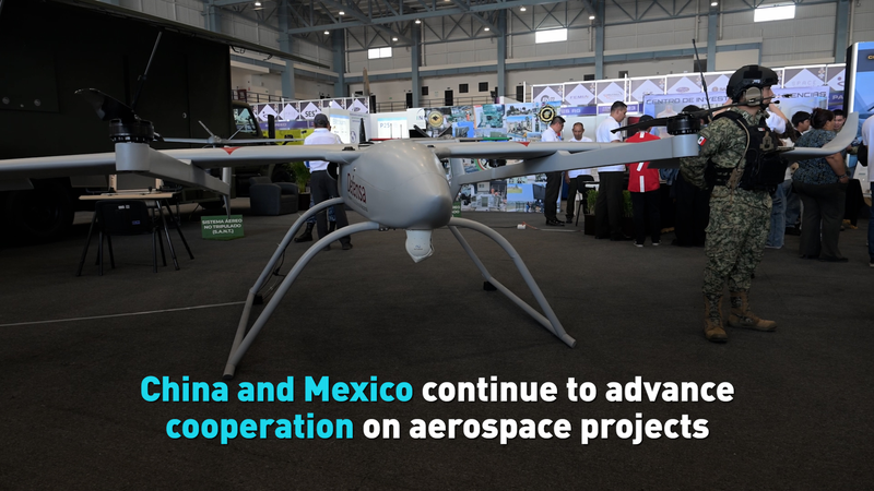 China y México impulsan cooperación aeroespacial video poster