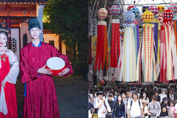 Festivales que Unen Tradiciones de China y Japón