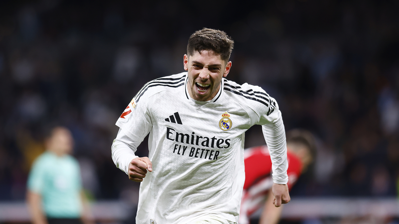El voleibol tardío de Valverde asegura la victoria de Real Madrid sobre Bilbao