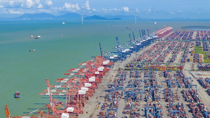 La automatización inteligente revoluciona el puerto de Guangzhou