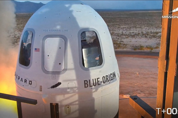 Tripulación femenina viaja al espacio en vuelo de Blue Origin Tripulación femenina viaja al espacio en vuelo de Blue Origin