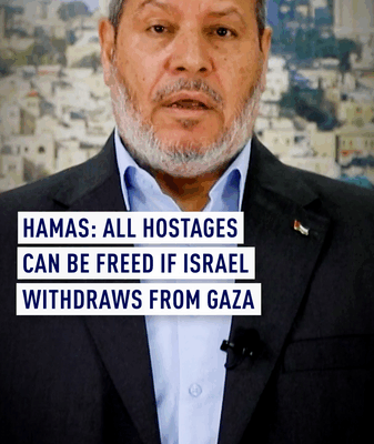 Hamas ofrece acuerdo de liberaciĂłn de rehenes para poner fin a los combates en Gaza Hamas ofrece acuerdo de liberaciĂłn de rehenes para poner fin a los combates en Gaza video poster