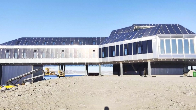 La estación antártica de China se vuelve ecológica con un sistema de energía híbrido