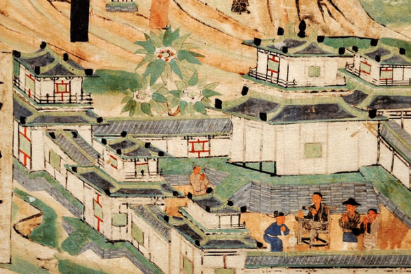 Magia Mural: Monte Wutai y el Templo Foguang Brillan en las Cuevas de Mogao Magia_Mural__Monte_Wutai_y_el_Templo_Foguang_Brillan_en_las_Cuevas_de_Mogao