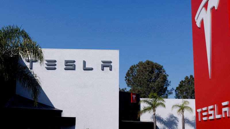 Las ventas de Tesla caen un 13% en medio de la reacción contra Musk video poster