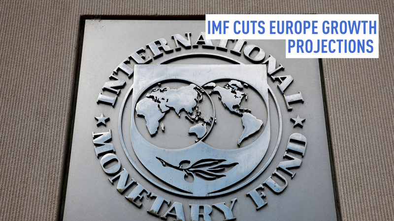 El FMI reduce el pronóstico de crecimiento de Europa en medio de tensiones comerciales video poster