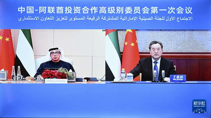 La China continental y los Emiratos Árabes Unidos fortalecen la cooperación en inversión de manera virtual