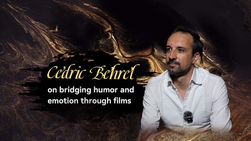 Cedric Behrel conecta humor y emoción en el cine global video poster