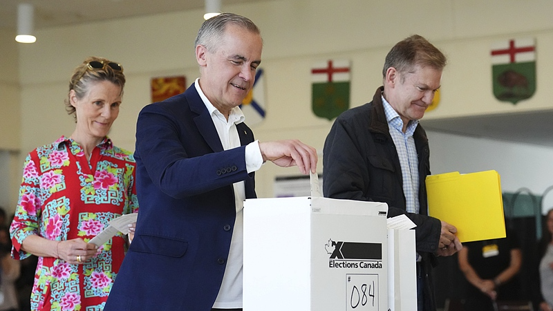 Los liberales de Mark Carney proyectados para ganar en Canadá