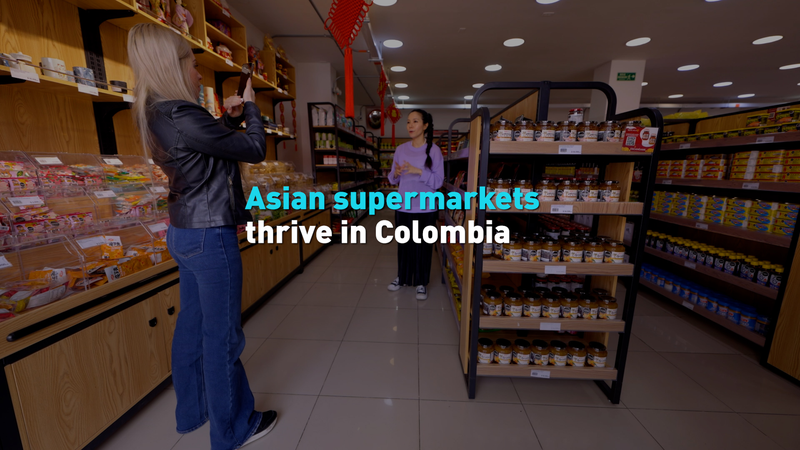 Los supermercados asiáticos traen sabores de fusión a Colombia video poster