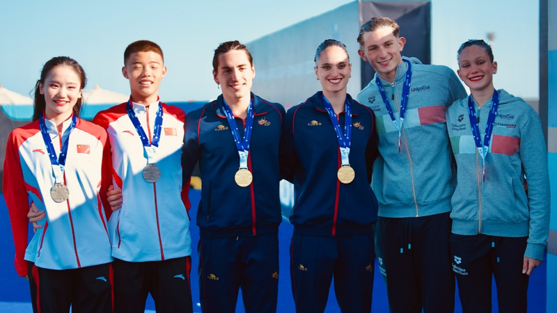 Guo & Shi Deslumbran: Plata en el Mundial de Natación Artística