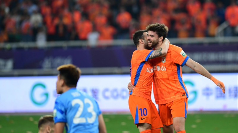 Shandong aplasta a Shenzhen 4-0: Líderes de la CSL se elevan
