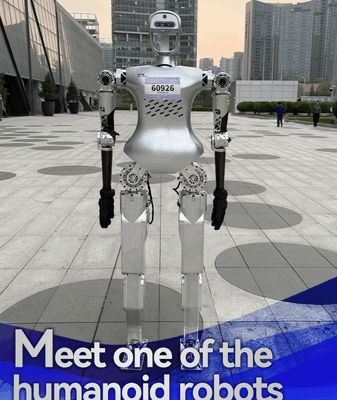 Los robots humanoides hacen historia en el medio maratón de Pekín video poster