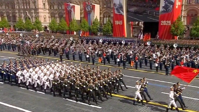 La Guardia de Honor del EPL brilla en el Desfile del Día de la Victoria en Moscú