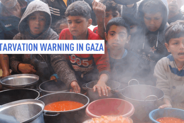 Crisis en Gaza: 290K en riesgo de hambruna, misil en aeropuerto israelí video poster