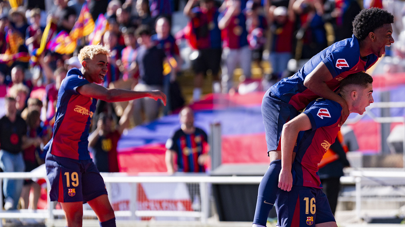 Épica remontada de Barcelona 4-3 supera al Real Madrid en un duelo de La Liga