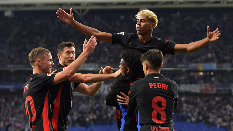 Barcelona asegura su 28Âş tĂtulo de La Liga con victoria de 2-0 en el Derby Barcelona asegura su 28Âş tĂtulo de La Liga con victoria de 2-0 en el Derby