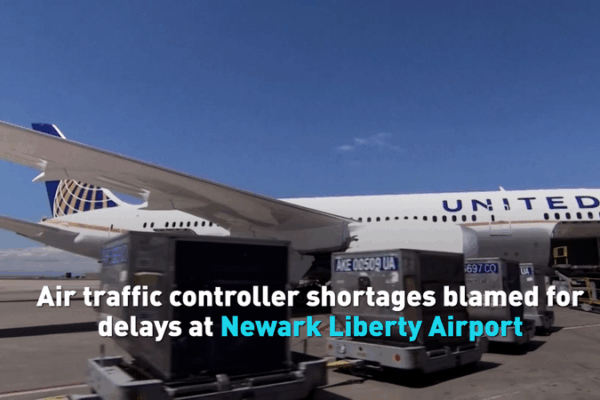 Escasez de Controladores de Tráfico Aéreo Retrasa Vuelos en Newark Escasez de Controladores de Tráfico Aéreo Retrasa Vuelos en Newark video poster