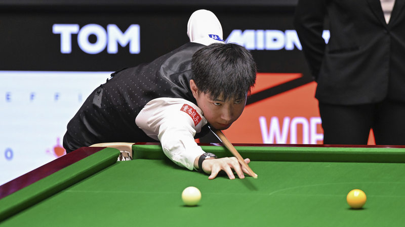 ¡Semifinales históricas de Zhao Xintong en el Snooker! ¡Semifinales históricas de Zhao Xintong en el Snooker!