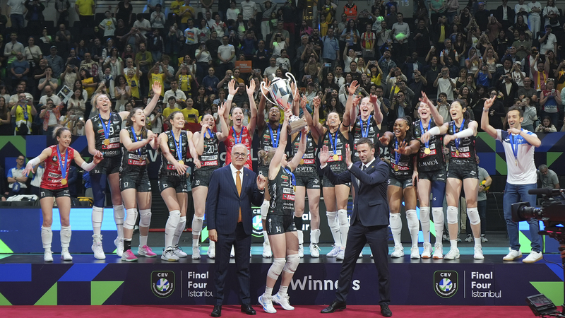 ¡Zhu Ting lidera a Conegliano hacia la gloria en la Liga de Campeones!