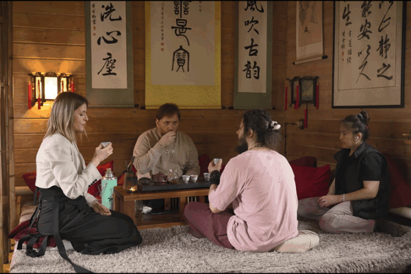 Casa de té en Moscú trae a la vida las eternas tradiciones del té de China Casa de té en Moscú trae a la vida las eternas tradiciones del té de China video poster