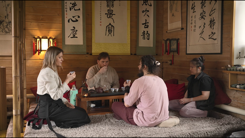 Casa de té en Moscú trae a la vida las eternas tradiciones del té de China video poster