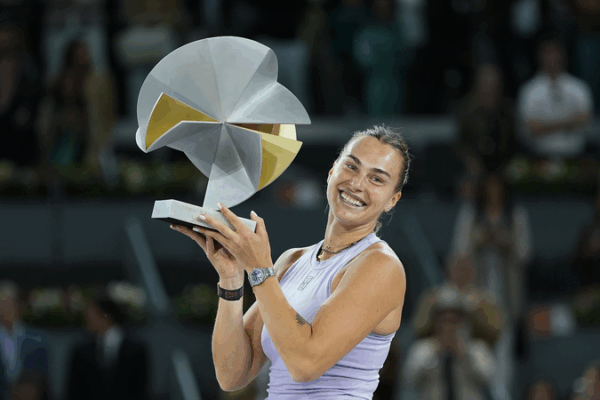 Sabalenka domina a Gauff en el Abierto de Madrid para conquistar su vigésimo título