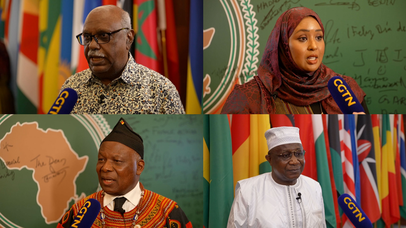 Embajadores africanos celebran la cooperación entre China y África en el Día de África video poster